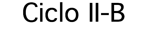 Ciclo II-B